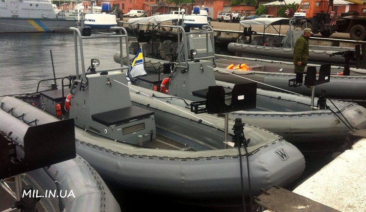 US provided speedboats for Ukraine’s special forces. They are already training to use them at Odessa naval base. PHOTOS