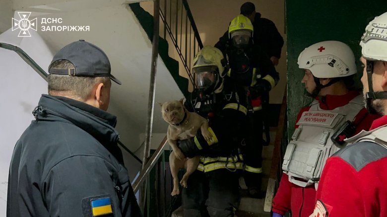 Украина после обстрела