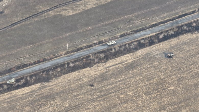 Артилерія 58-ї ОМПБр знищила колону російської техніки: Палимо з любовю, бо бригада Виговського - то суцільна любов 09