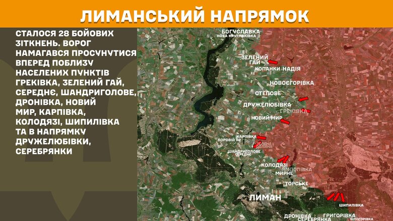 Ситуация на фронте на утро 24 июля