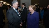 Порошенко зустрівся з Меркель: "Санкції проти Росії мають бути збережені". ФОТО