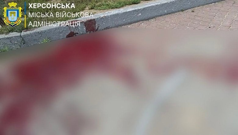 Обстрел Херсона, ранены три человека