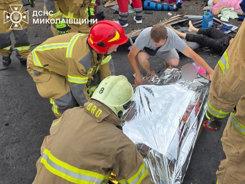 Road accident in the Mykolaiv region