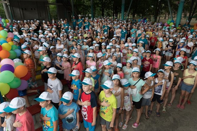 Діти Дніпра, - за підтримки мера Філатова в міському безплатному муніципальному таборі відкрився пятий сезон оздоровлення та патріотичного виховання дітей 03