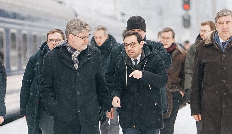 Новый глава МИД Франции Сежурне прибыл в Киев. ФОТО