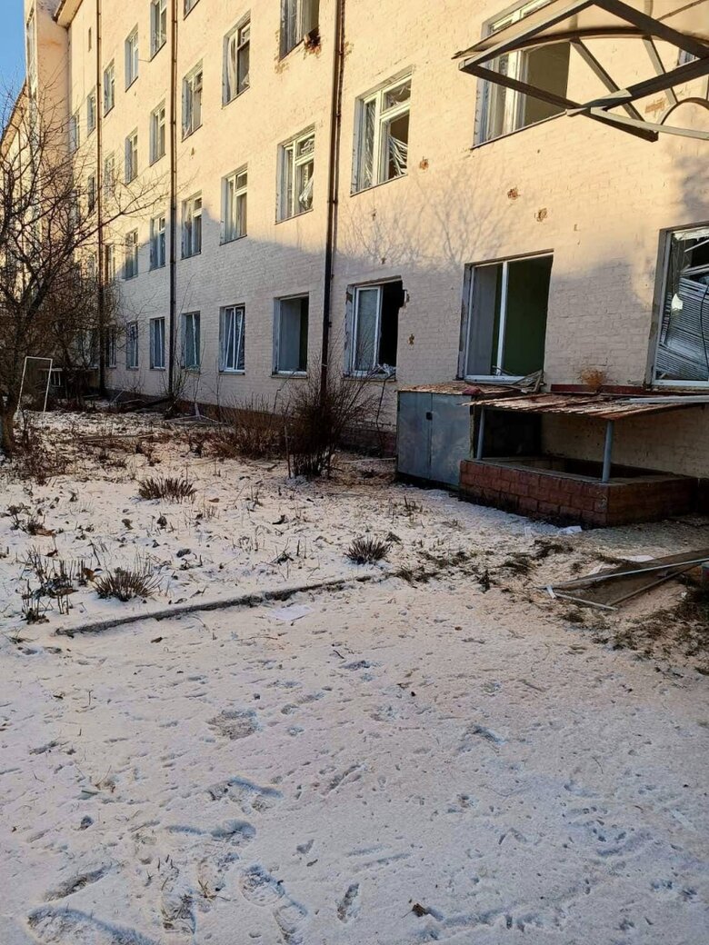лікарня у Семенівці після атаки росіян