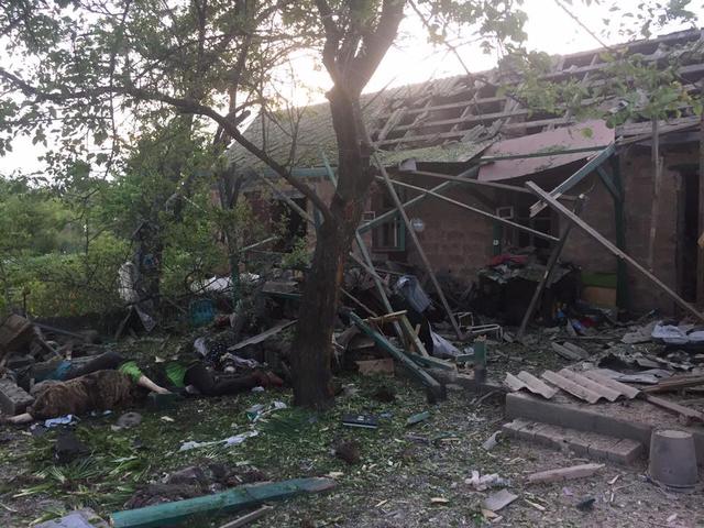 Two sisters aged six and seven orphaned as militants shelled Avdiivka 02