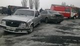 На въезде в Харьков столкнулись шесть машин и автобус: есть погибшие. ФОТОрепортаж