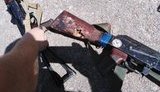 "Bullets hit armor, stocks of their assault rifles," – Interior Ministry shows policemen who survived sniper attack in Marinka. PHOTOS