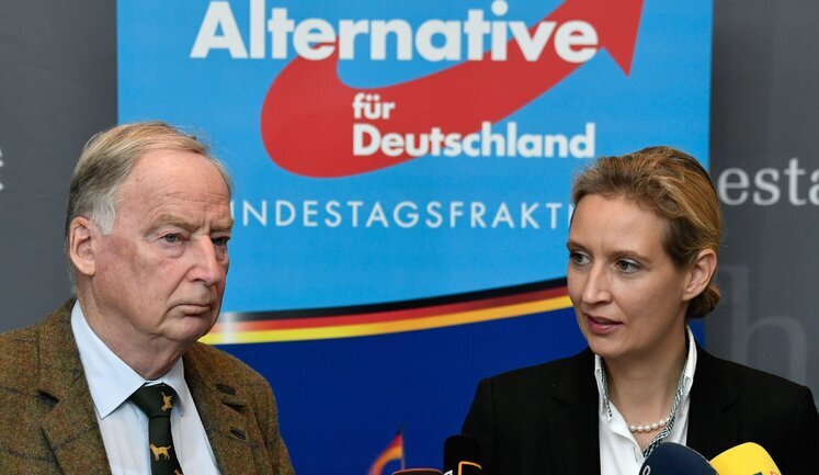 "Alternative for Germany topped party rankings in Germany with 26%.