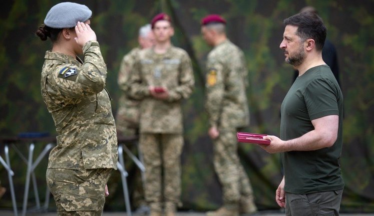 Зеленский отметил воинов ССО по случаю 10-й годовщины создания Сил специальных операций. ФОТОрепортаж