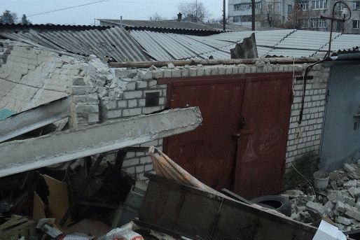 взрыв купянск гараж