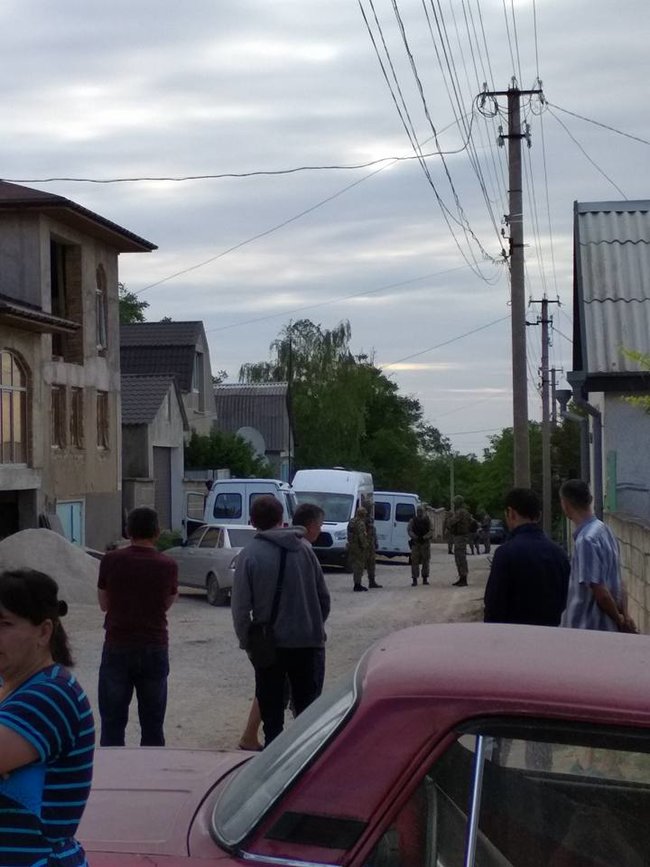 Russian invaders detain Crimean Tatar after raiding her fathers house, - Crimean Solidarity NGO 04 Russian invaders detain Crimean Tatar after raiding her fathers house, - Crimean Solidarity NGO 04