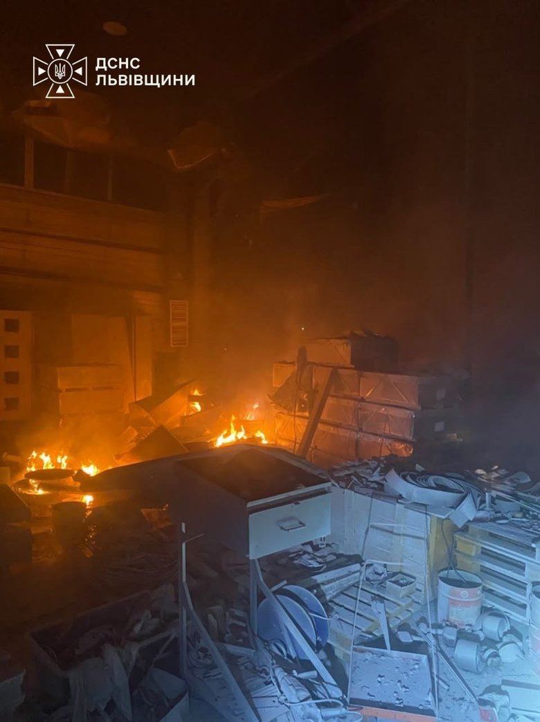 Strike on the Lviv region