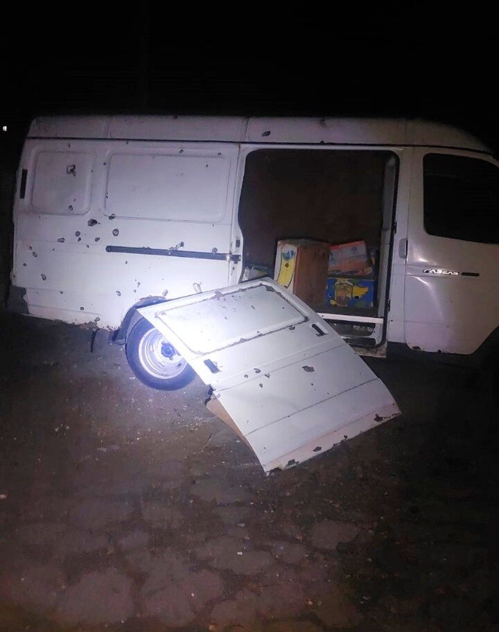 Shelling in Kherson region on 4 March