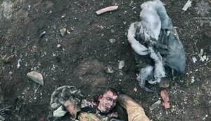 Бойцы "Хижак" обнаружили оккупанта в трубе под Торецком: "Пид#р, вылезай! Или сдаешься, или граната"