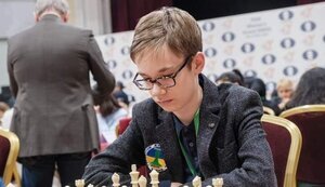 14-річний шахіст Самуненков представляє Україну на чемпіонаті Європи з рапіду та бліцу. ФОТО
