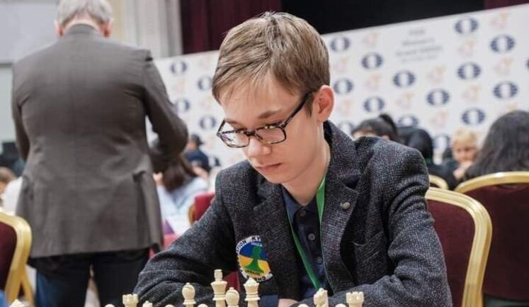 14-річний шахіст Самуненков представляє Україну на чемпіонаті Європи з рапіду та бліцу. ФОТО