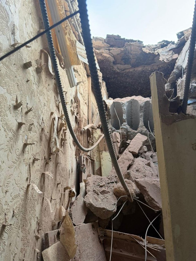 Удар РФ по Херсону