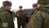 диктатор лукашенко із військовими армії рб