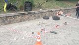 Полиция задержала пророссийского вандала, повредившего мемориал Сергею Нигояну в Киеве. ФОТО