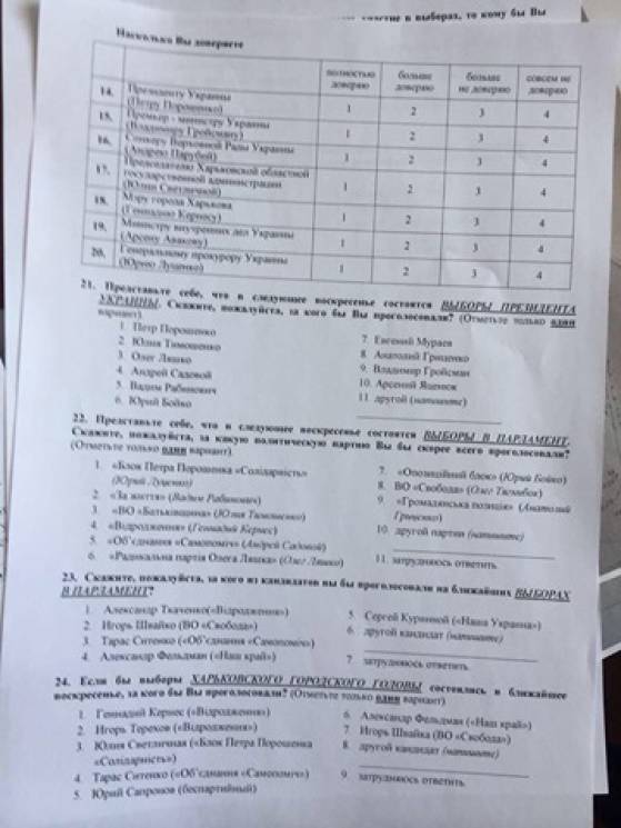 У Харкові соціологію робили в кабінетах Кернеса, - Інформаційний спротив 02