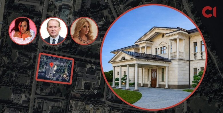 Родина Медведчука має на Рубльовці маєток