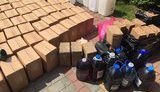 Налоговики ликвидировали на Волыни подпольный цех по изготовлению фальсифицированного алкоголя. ФОТОрепортаж