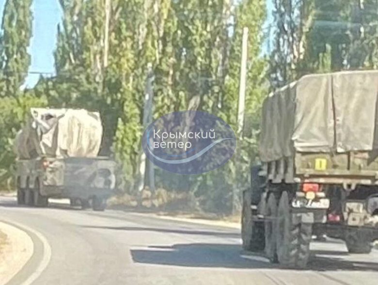 Окупанти перекидають старий ЗРК Оса до аеродрому Бельбек