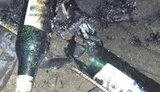"Негодяи, мрази, уроды": в Крыму забросали строящуюся мечеть "коктейлями Молотова". ФОТОрепортаж