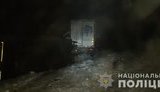 Унаслідок зіткнення двох вантажівок на Харківщині загинув чоловік, - Нацполіція. ФОТОрепортаж