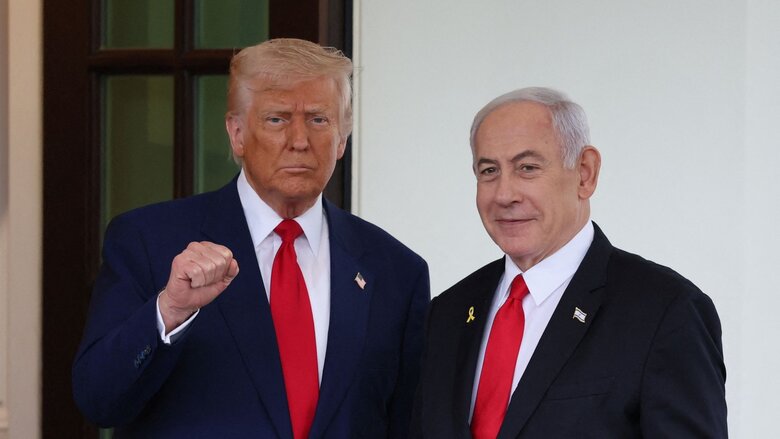 Benjamin Netanyahu met with Trump on 7 April