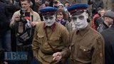 Протест "убитых националистами сотрудников НКВД": против героизации воинов УПА. ФОТОрепортаж