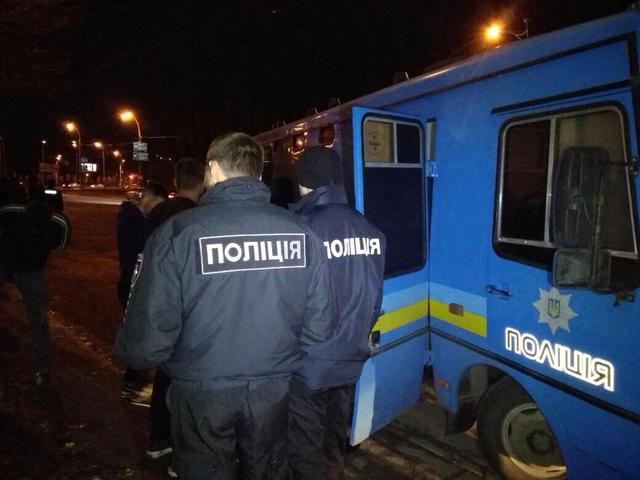 79 persons detained, three hospitalized after football fans put up fight in Kyiv yesterday, - police 06 79 persons detained, three hospitalized after football fans put up fight in Kyiv yesterday, - police 06
