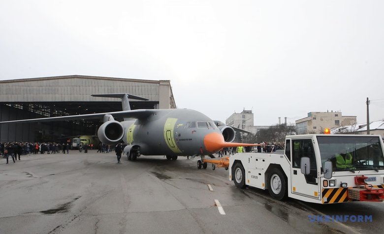 First serial military transport aircraft An-178-100R presented in Kyiv 13