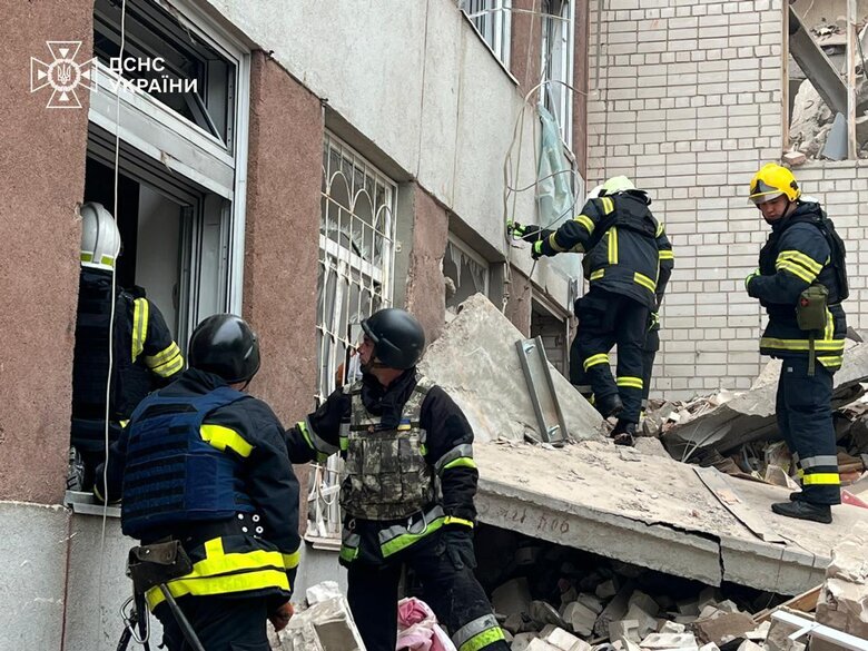 наслідки удару по Чернігову
