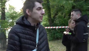 Resident of Kyiv spoke about death of his wife during missile attack by Russian Federation: People knocked, shelter was not opened. At that moment it flew. VIDEO