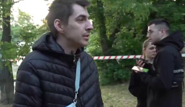 Resident of Kyiv spoke about death of his wife during missile attack by Russian Federation: People knocked, shelter was not opened. At that moment it flew. VIDEO