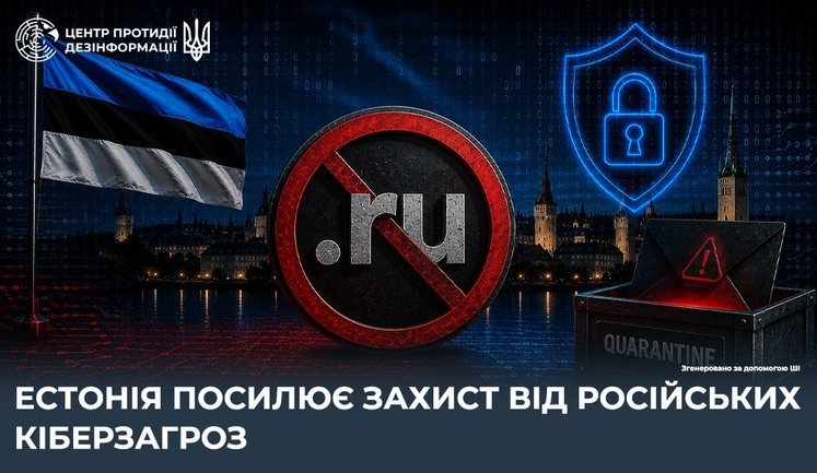 Естонія посилює захист від російських кіберзагроз, - ЦПД