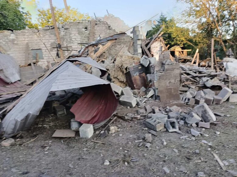 Наслідки обстрілів Донеччини