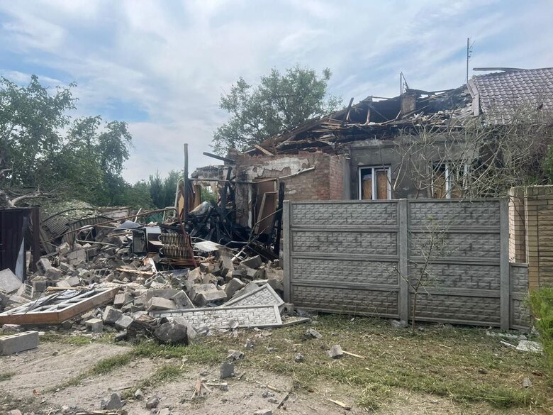 Shelling of Donetsk region on 7 August