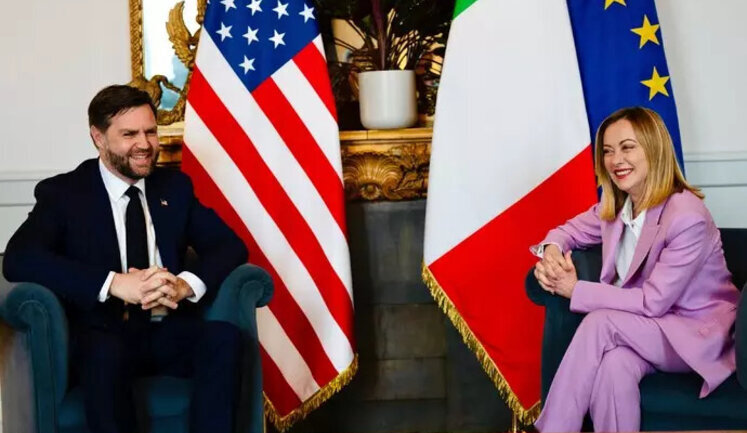 Meloni and Vance agreed on need to intensify efforts to achieve just peace in Ukraine