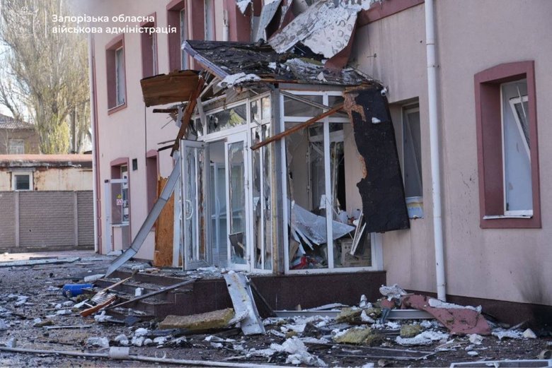 Удар по Запоріжжю 13 квітня