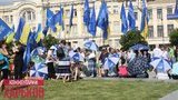 У Кернеса "антифашистский" митинг провели за 20 минут. ФОТОрепортаж