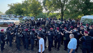 Поліція про сутички на Черкащині: невідомі намагалися зірвати захід за участю президента