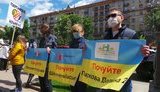 Інвестори "Укрбуду" пікетували КМДА. ВІДЕО+ФОТОрепортаж