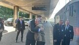 Келлог на вокзалі у Києві