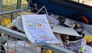 Russian occupiers destroyed Chornobyl zone archives. PHOTO