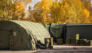 Естонія та Ісландія відправили до України черговий військово-польовий шпиталь. ФОТОрепортаж