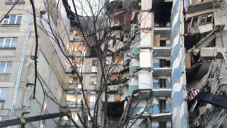 Обвал будинку в російському Магнітогорську - кількість жертв досягла 33